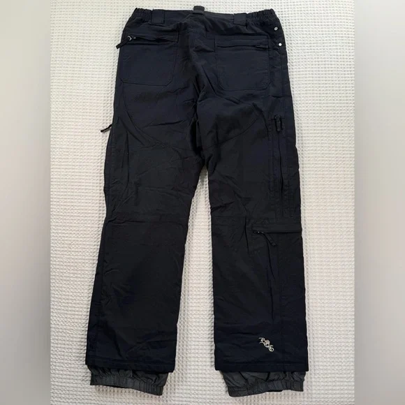 Body Glove Snow Technologies Black Insulated Snow Pants Mens XL Waterproof - Picture 7 of 11